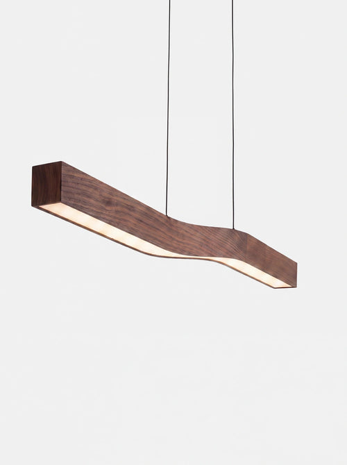 ROUVRE — Suspension linéaire en bois