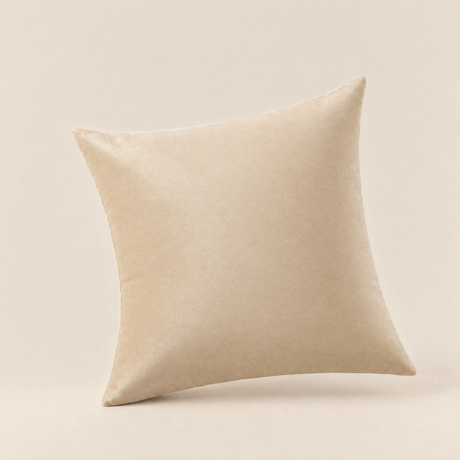EMERAUDE — Housse de coussin en velours uni