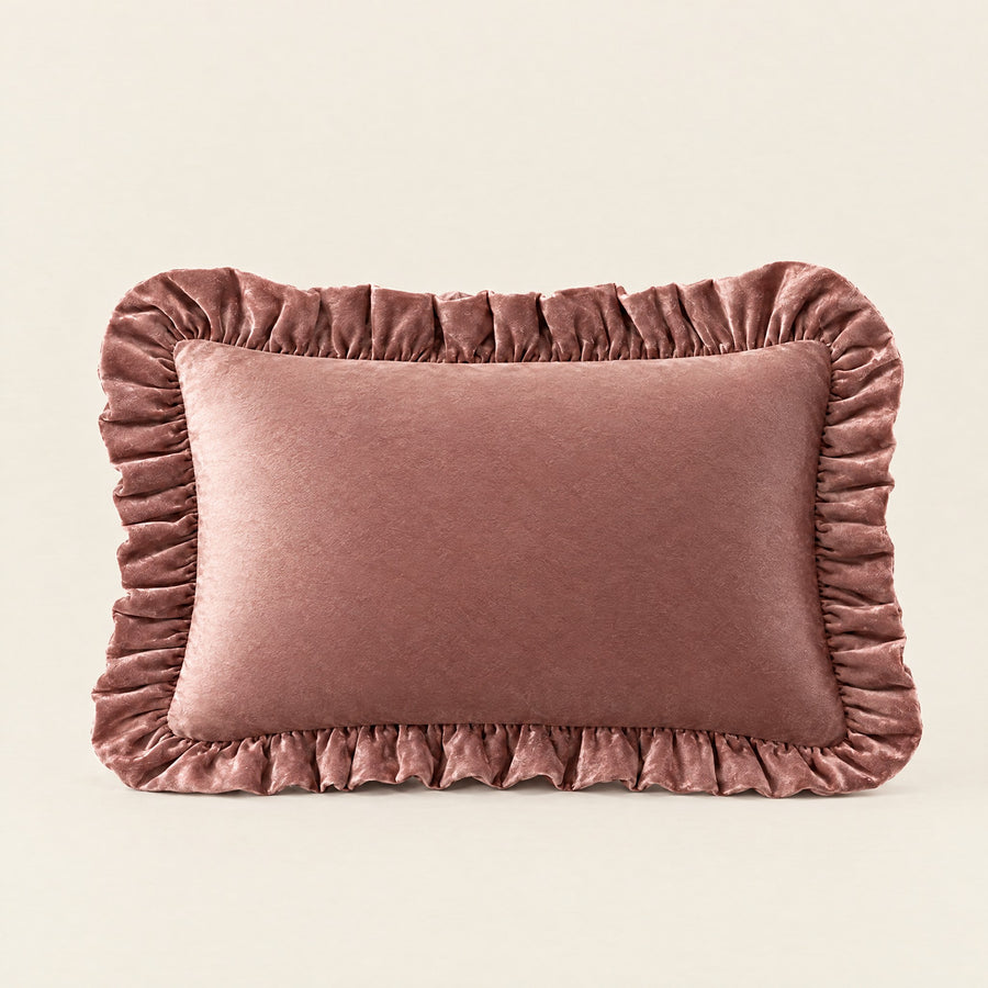 Housse de coussin RUCHE au format rectangulaire 30 x 50 cm