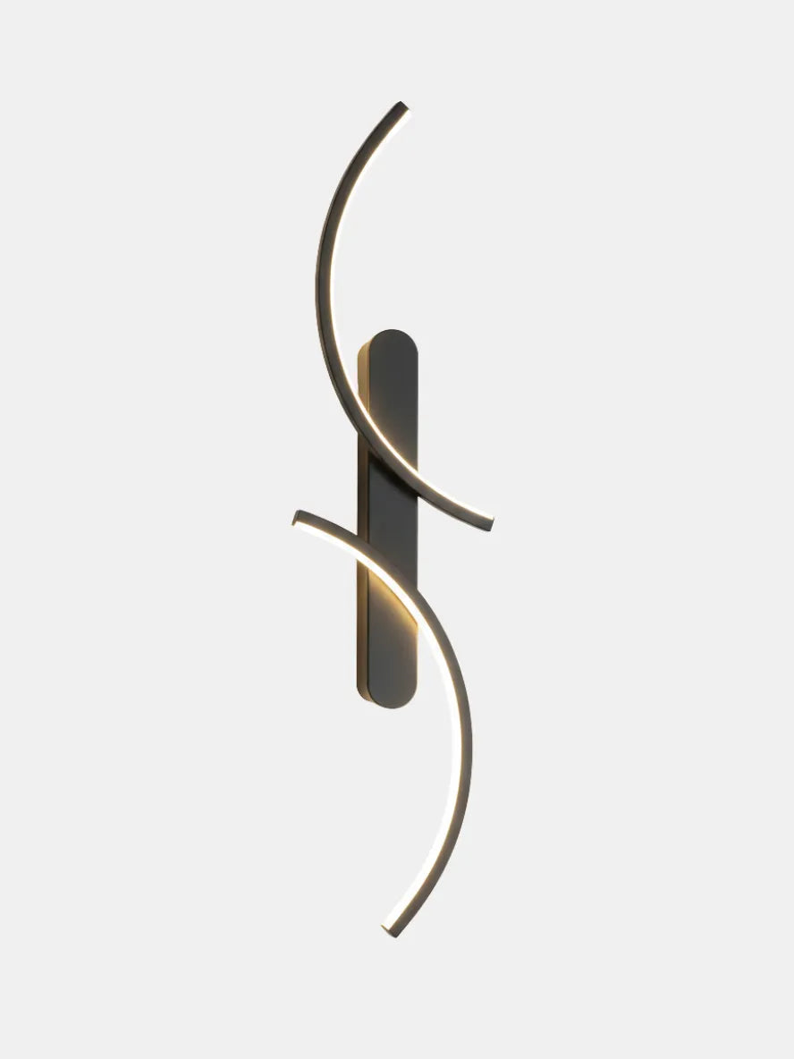 Halo, applique murale LED minimaliste — coloris Droite | Maison Beaurel