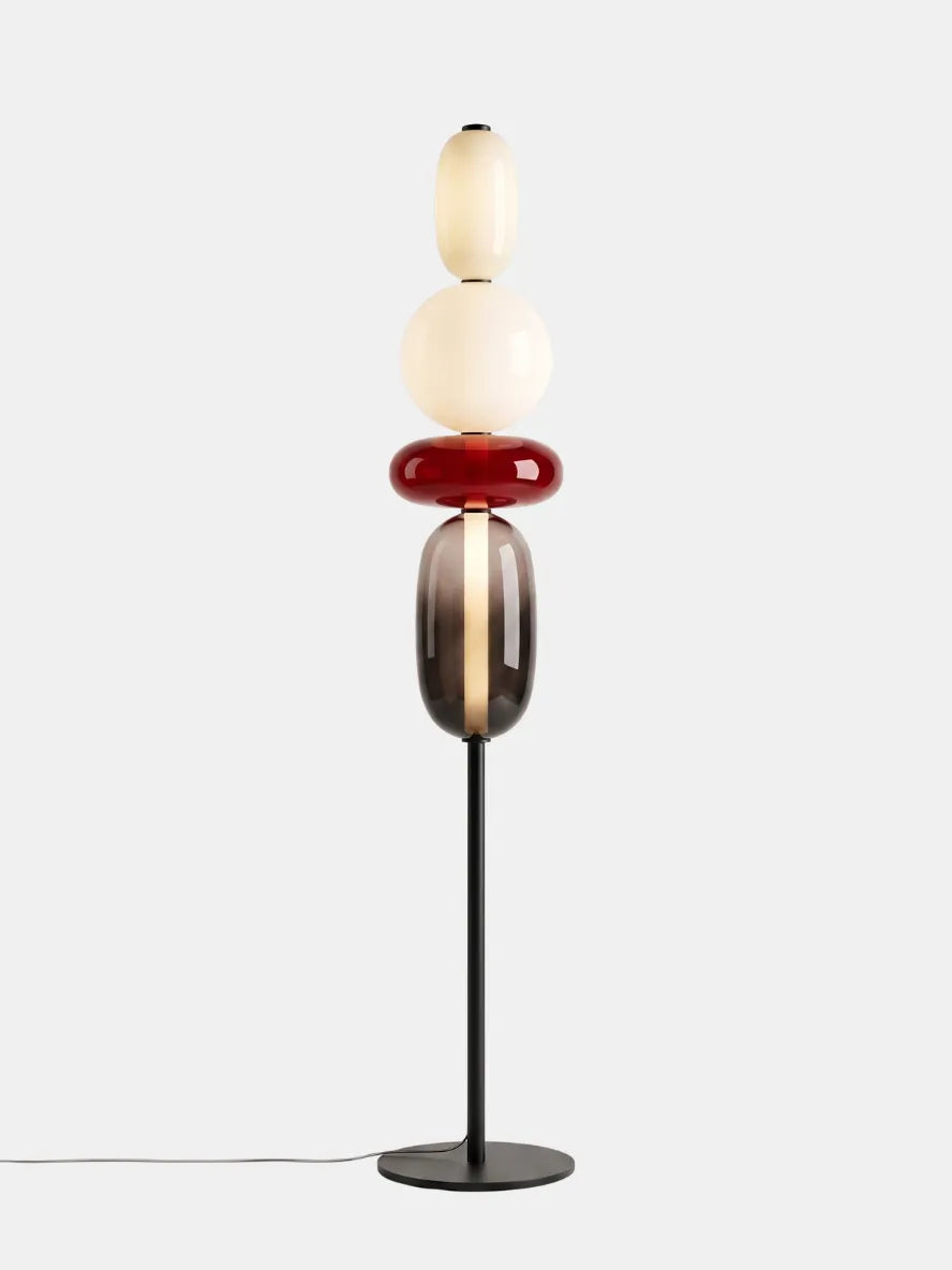 Murano, lampadaire en verre coloré | Maison Beaurel