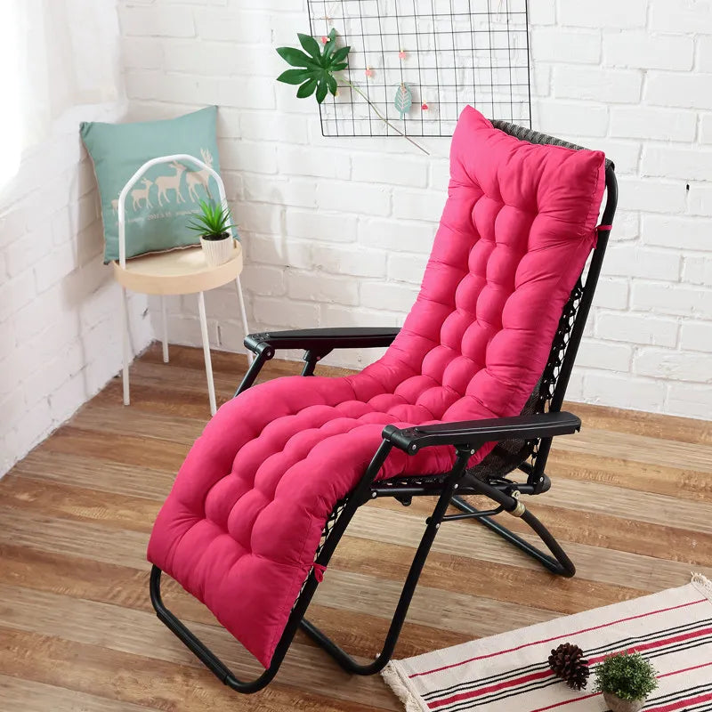 TRANSAT — Coussin de transat matelassé sur une chaise longue, coloris Fuchsia