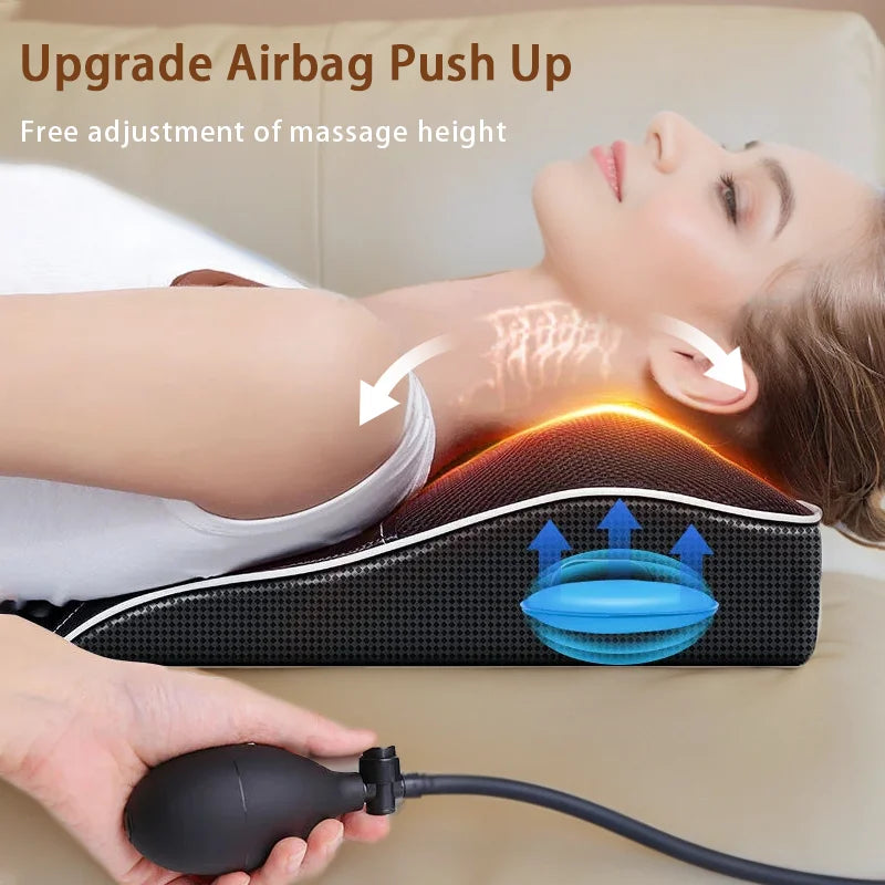 ZEN — Modèle à airbag avec poire de gonflage, hauteur de massage réglable