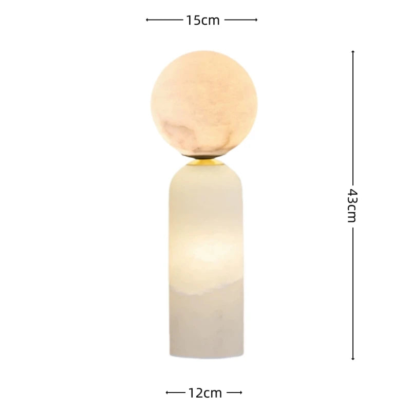 Lampe Opaline - Modèle C