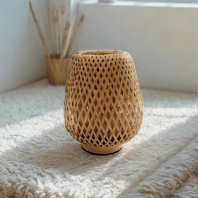 Lampe Také bambou - détail
