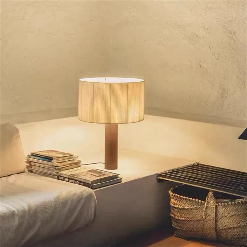 Lampe Orme bois - ambiance