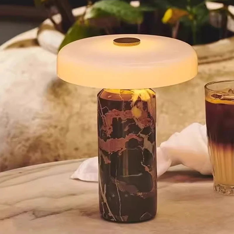 Lampe Selene marbre - ambiance