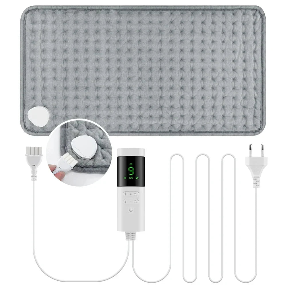 BRAISE — Coussin chauffant électrique avec boîtier de commande et cordon amovible