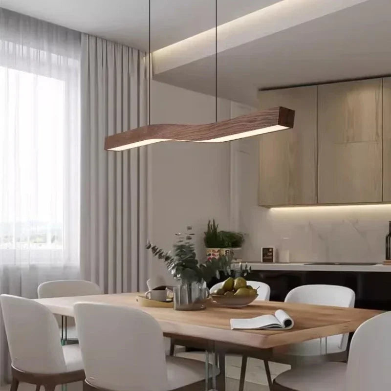 Détail bois suspension ROUVRE, Lumora Paris