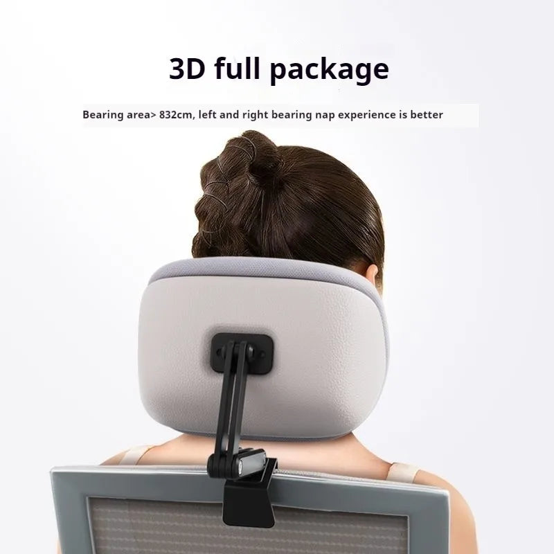 NUQUE — Appui-tête pour chaise de bureau, vue de dos