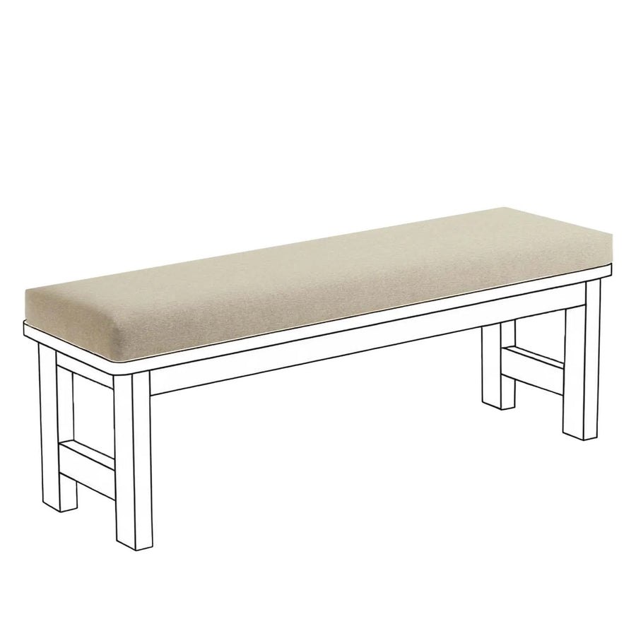 ANTIDERAPANT — Galette et coussin de banc à fond antidérapant