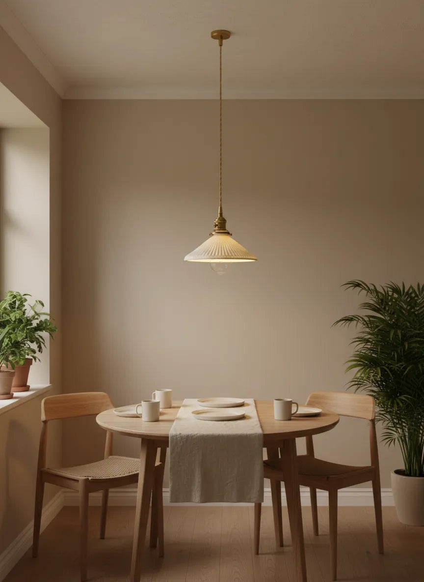 Seto, suspension en céramique — mise en situation | Maison Beaurel