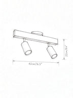 VERIL — Croquis dimensions, longueur 45 cm