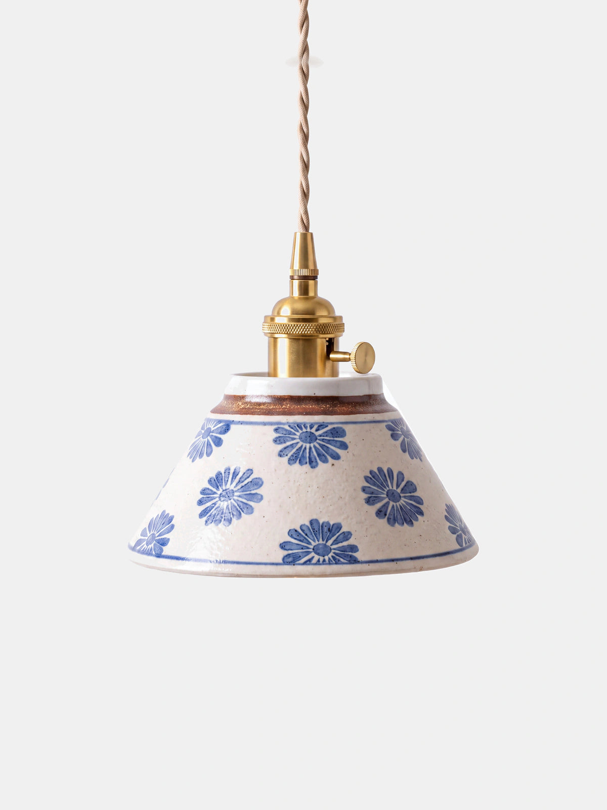 Nankin, suspension en céramique émaillée | Maison Beaurel