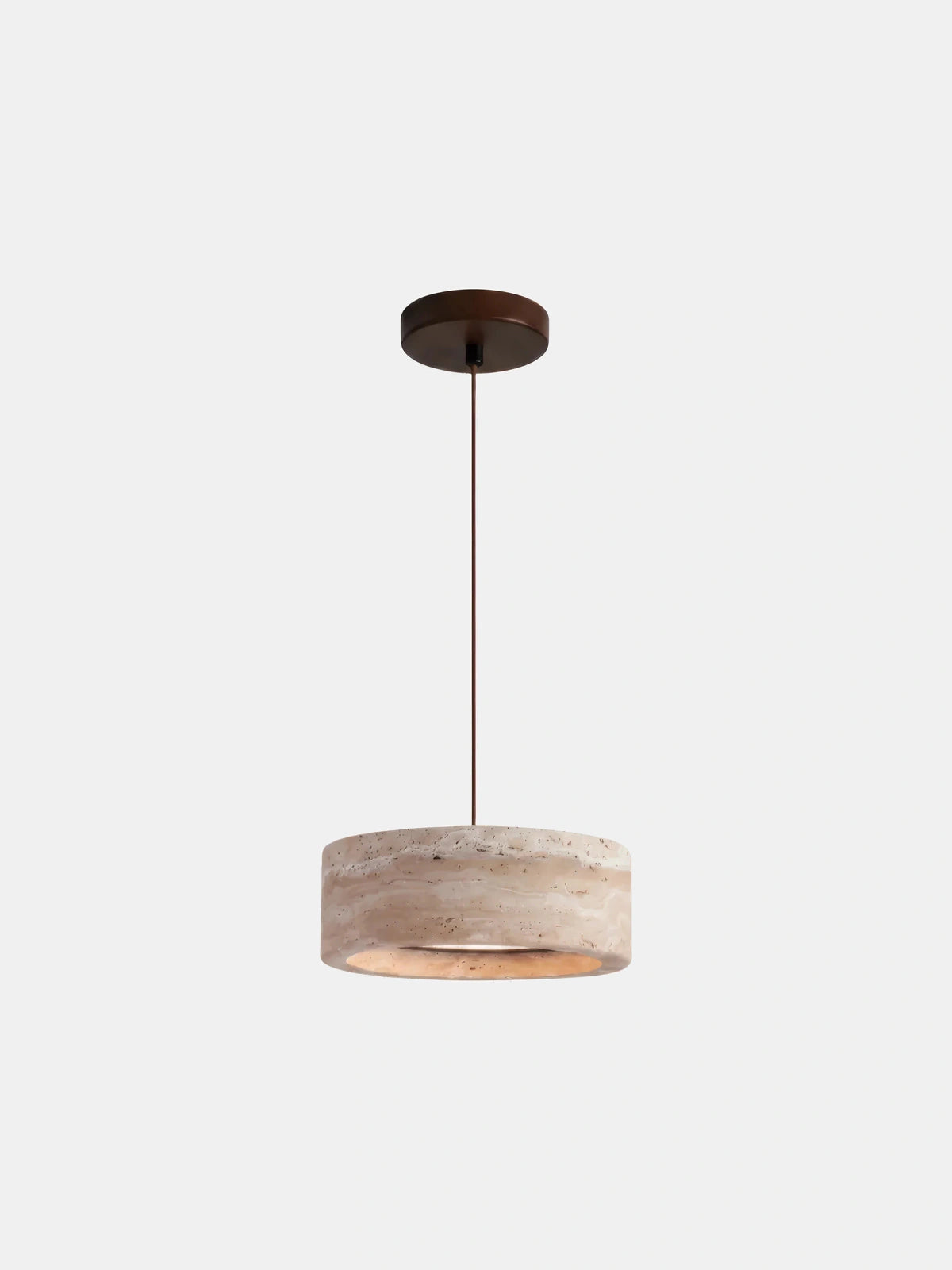 Ocre, suspension en travertin | Maison Beaurel