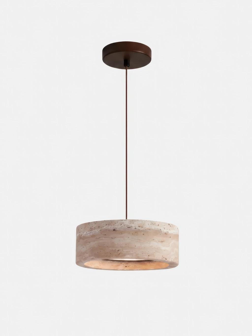 Ocre, suspension en travertin | Maison Beaurel