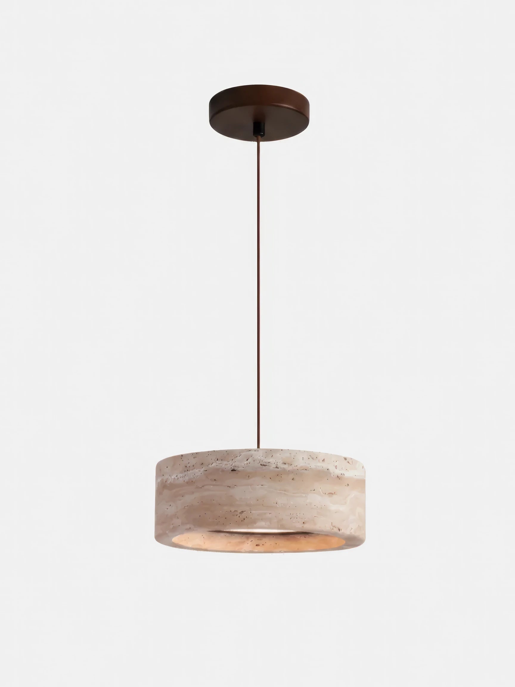 Ocre, suspension en travertin | Maison Beaurel