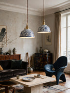 Pivoine, suspension en céramique | Maison Beaurel
