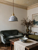 Pivoine, suspension en céramique | Maison Beaurel