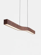Rouvre 120 cm, suspension linéaire en bois | Maison Beaurel