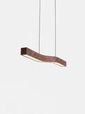 Rouvre 90 cm, suspension linéaire en bois | Maison Beaurel